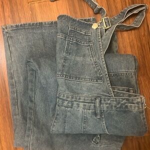 PLT DENIM OVERALLS